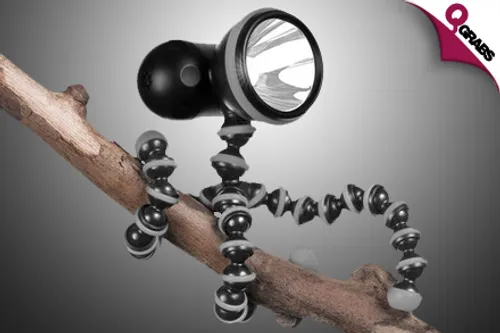 From QR29 Increase The Brightness with a JOBY Gorillatorch - LED Flashlight with Flexible Legs with Magnetic Feet! (Up to QR360 Value)